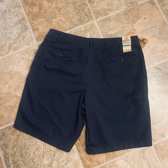 Dockers Navy Cotton Shorts NEW -Sz Men’s 36- - Picture 3 of 5
